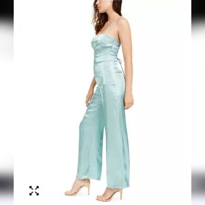 Line & Dot ✨️ Peyton Tie-Back Women's Jumpsuit in Mint Size L
